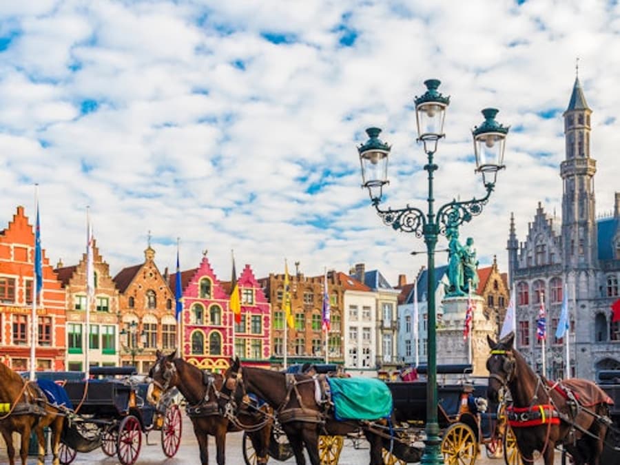 Bruges: Guided Tour + Transport