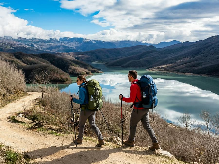 From Durres/Golem: Bovilla Lake & Gamti Mountain Hiking Tour