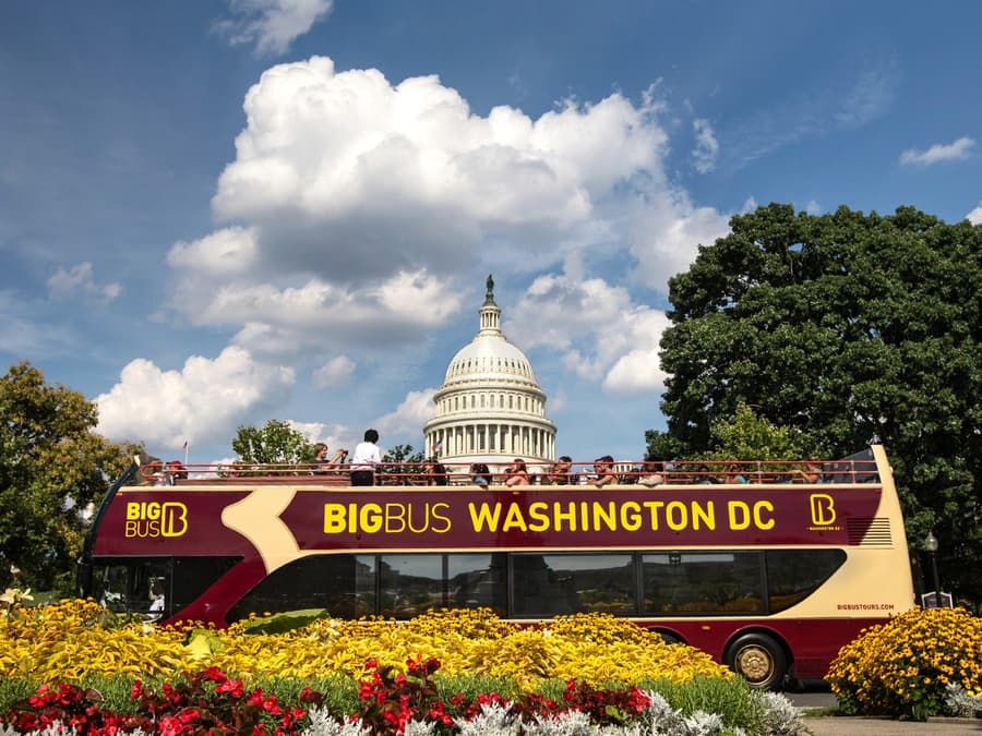 Big Bus: Washington DC Hop-on Hop-off Bus Tour with Optional Sunset Tour