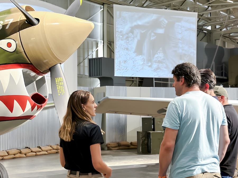 Entrades per al Museu de l'Aviació de Pearl Harbor