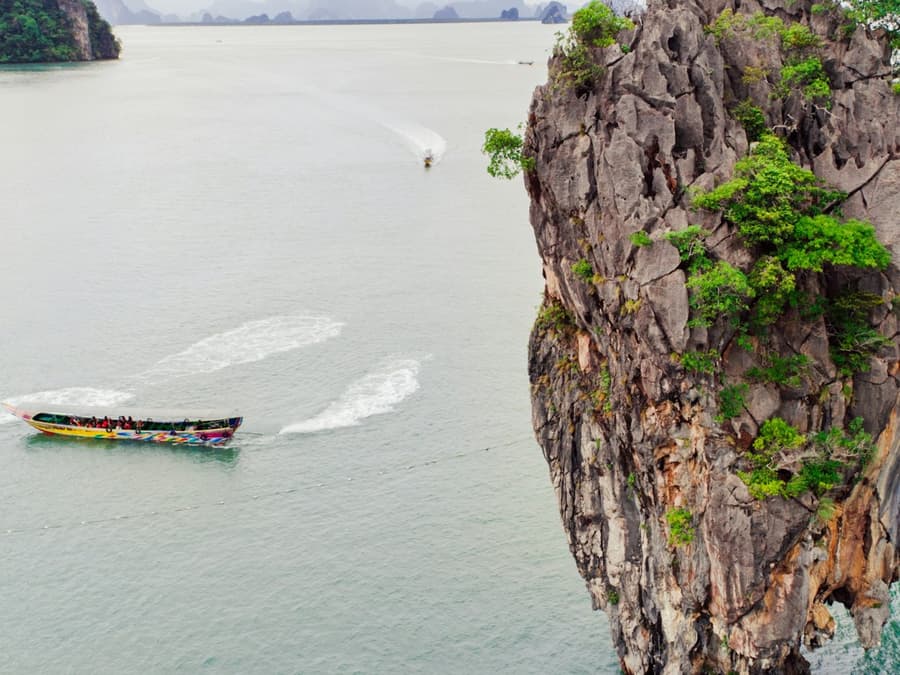 From Phuket: Full Day James Bond Island & Canoe Tour by Longtail Boat