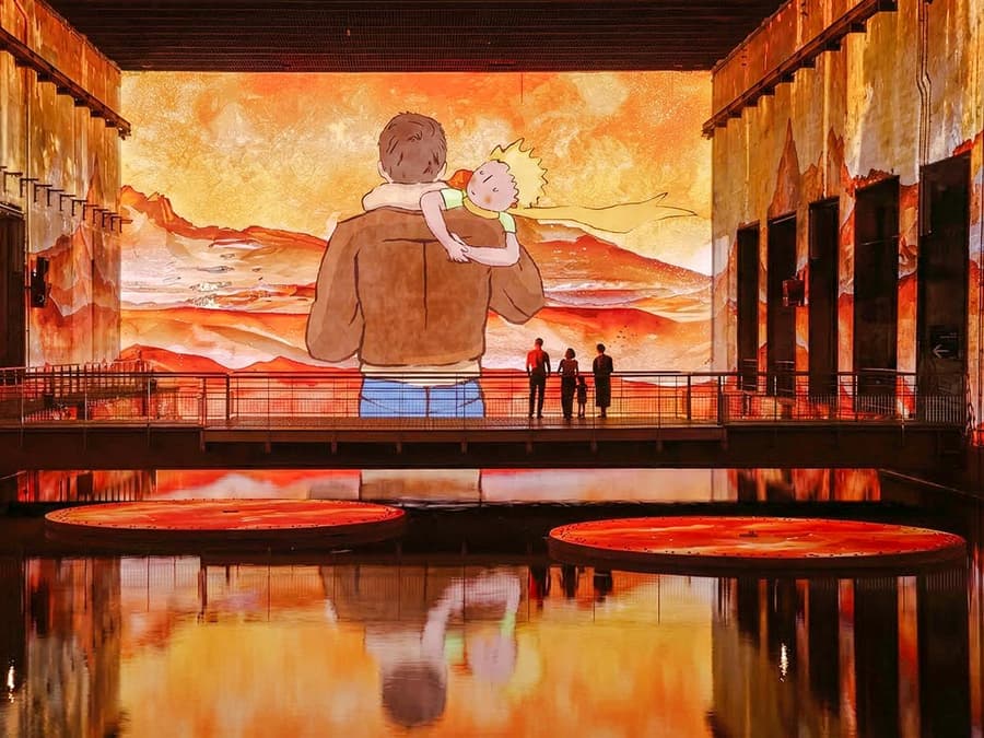 Bassins des lumières: Little Prince Immersive Experience
