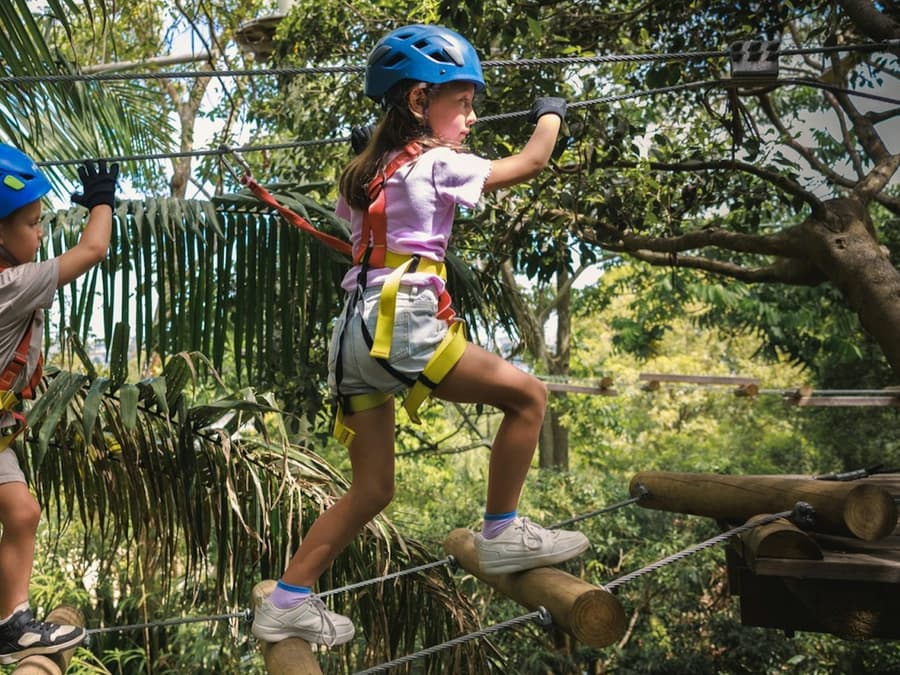 Treetops Adventure Western Sydney: Junior Ropes Course