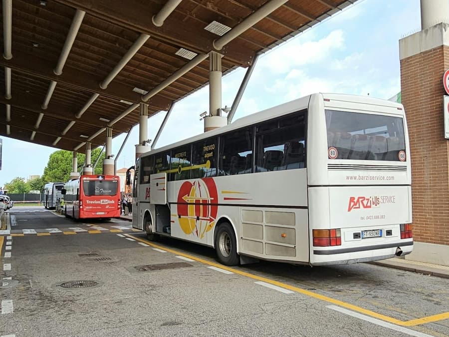 Venice: Bus Transfer to Treviso Airport (TSF) by Barzi Service