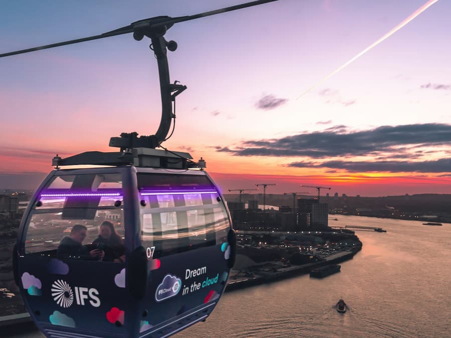 London Cable Car: Roundtrip Ticket