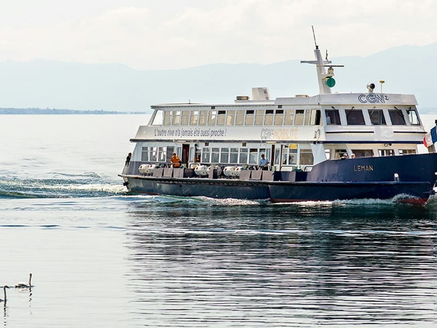 Lausanne to Évian Ferry