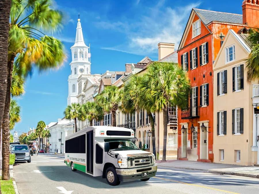 Charleston Guided Trolley Tour