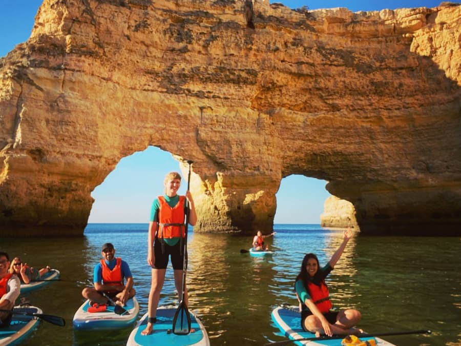 Benagil Cave: Stand Up Paddle Tour from Benagil Beach