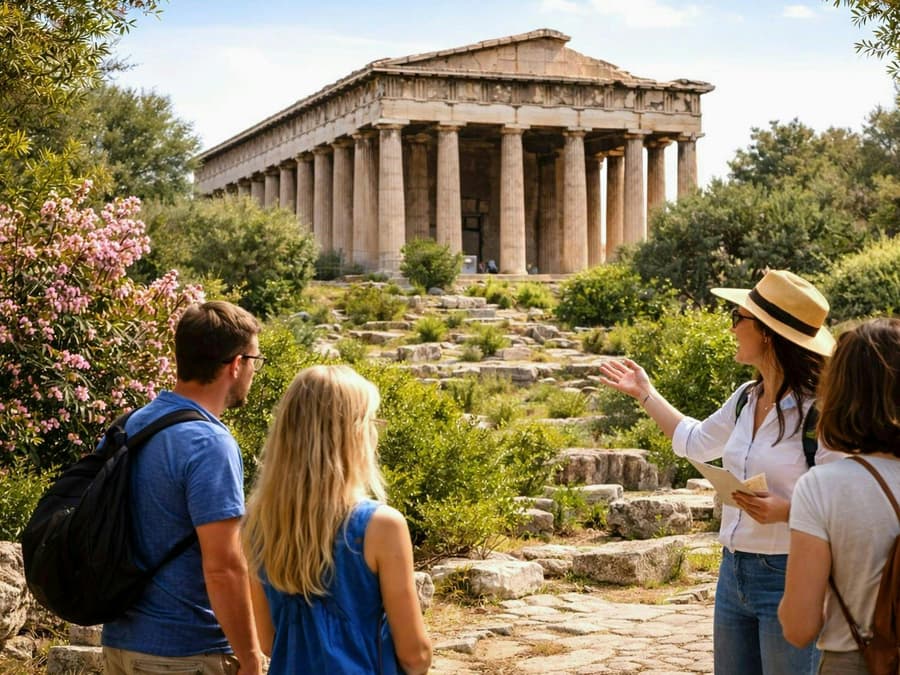 Athens: Ancient Agora Guided Tour with Fast-Track Entry