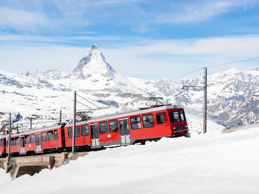 Round-Trip Train Tickets to Mount Gornergrat from Zermatt
