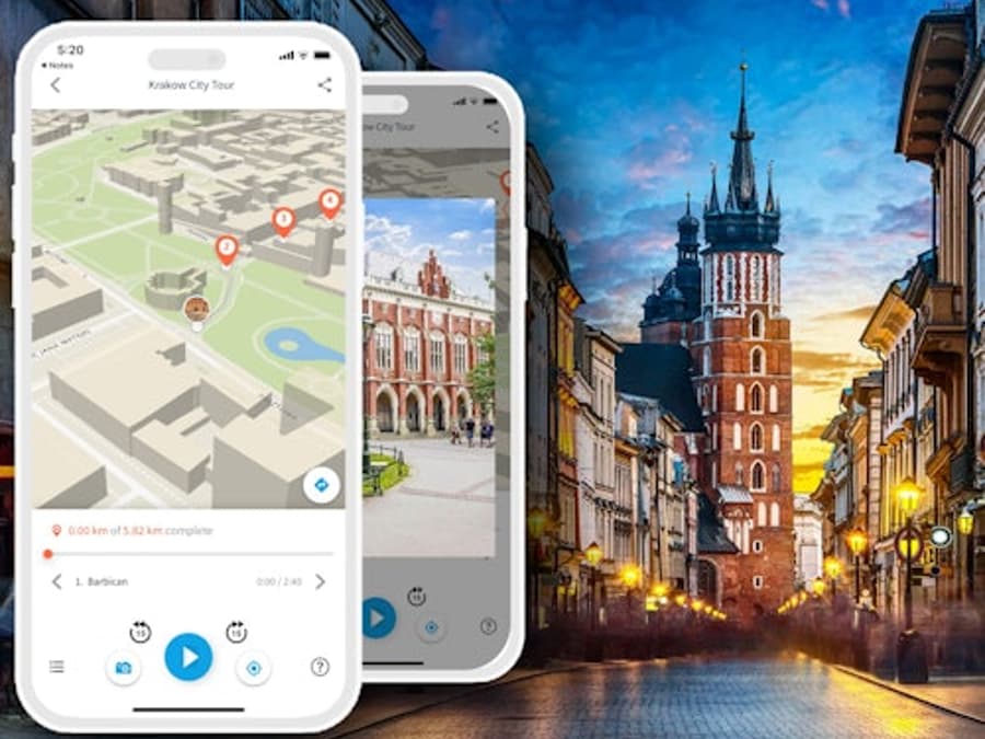 Krakow: Audio Guide App by TouringBee