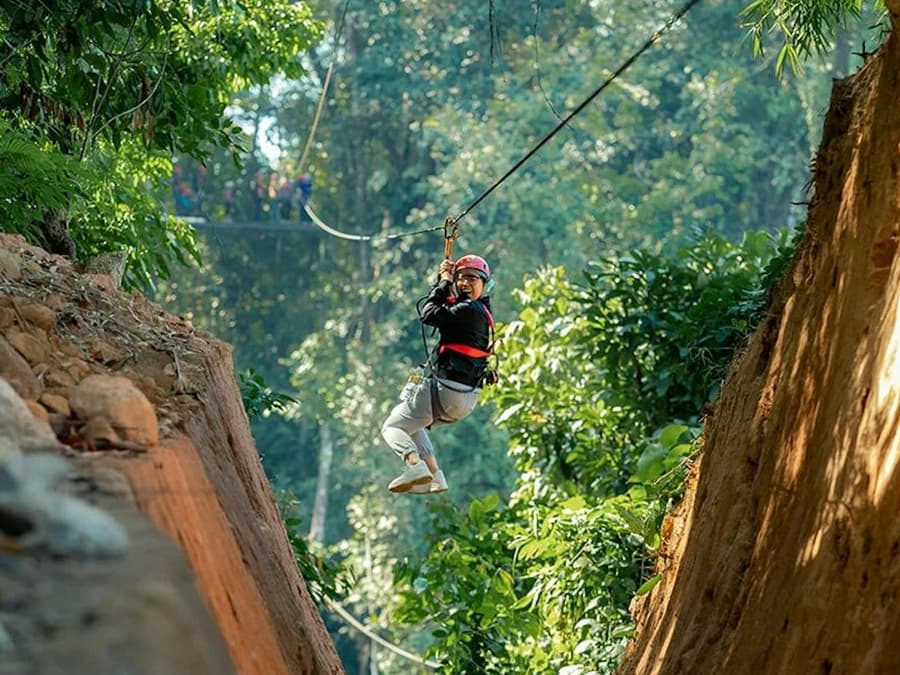 Sky Hawk Zipline Chiangmai: Zipline Experience + Buffet