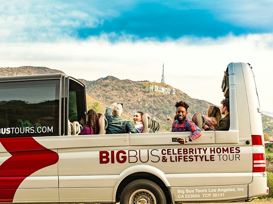 Big Bus Los Angeles: Tour domovů slavných