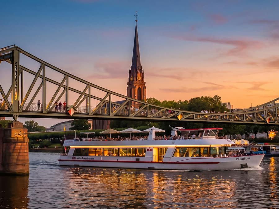 Frankkfurt Lounge Evening Cruise on Main River
