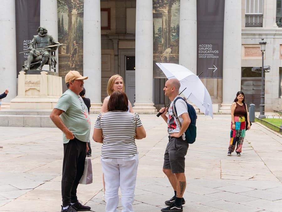 Museo del Prado és Reina Sofía Múzeum vezetett túra soron kívüli belépővel