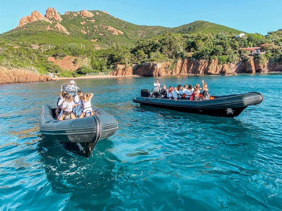 From Cannes: Esterel Snorkeling Boat Tour