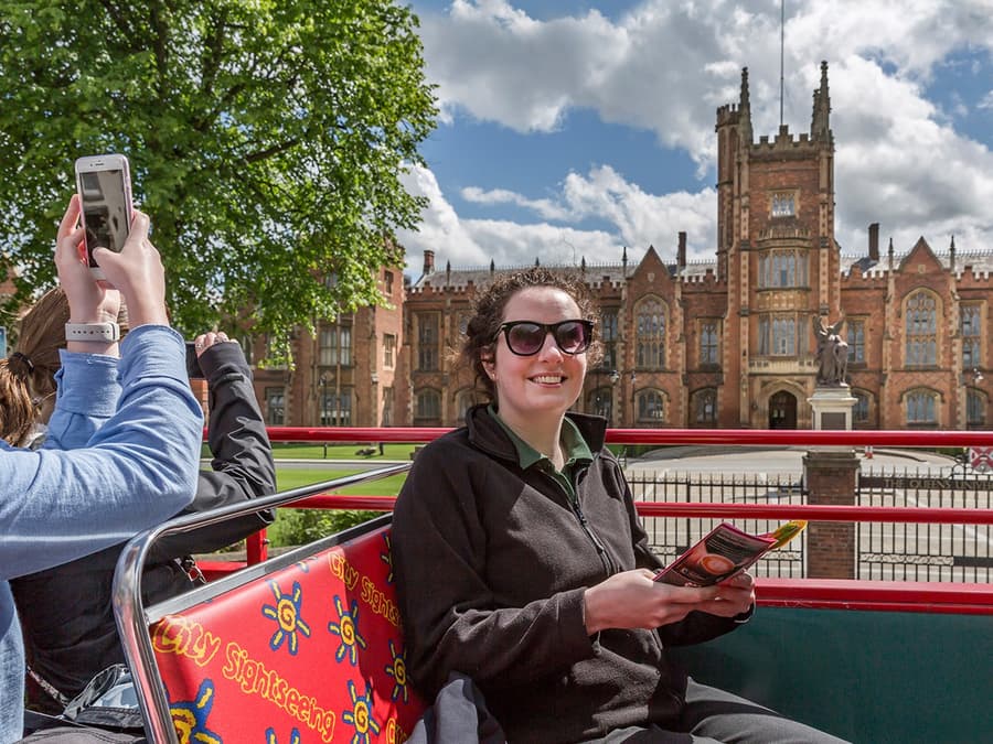 City Sightseeing: Belfast Hop-on Hop-off Bus Tour