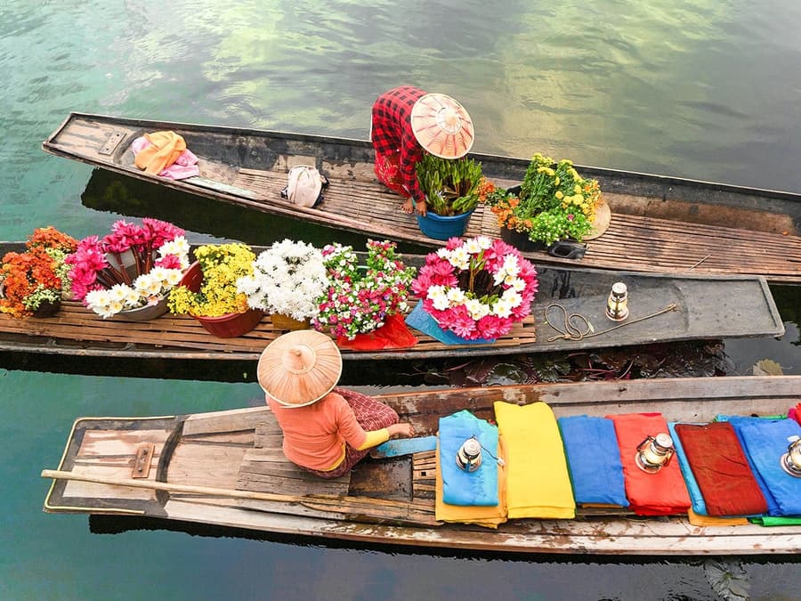 Ganztägige geführte Tour zum schwimmenden Markt Amphawa & Maeklong Railway Market [Freitag-Sonntag]