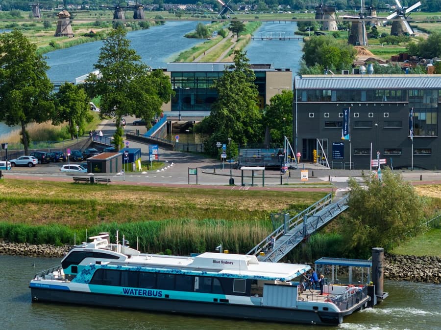 Rotterdam & Kinderdijk: WaterShuttle Ticket