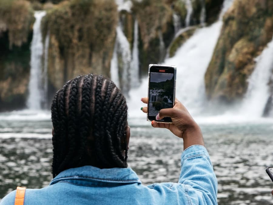 Vanuit Split: Hele dag begeleide reis naar Krka Nationaal Park zonder toegangstickets