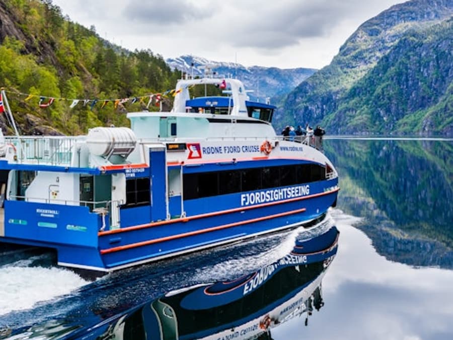 Bergen: Full-Day Fjord Cruise, Historic City Tour, & Fløien Funicular