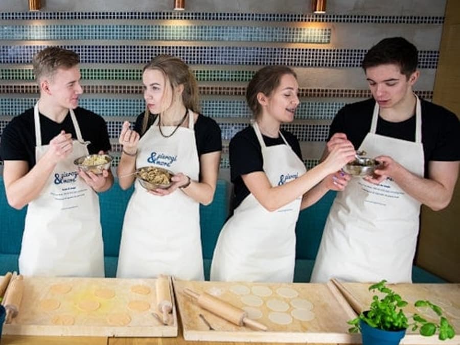 Polish Dumplings Cooking Class with a Tasting of Liqueurs