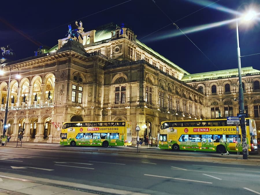 Tour Serale in Autobus: Scopri Vienna