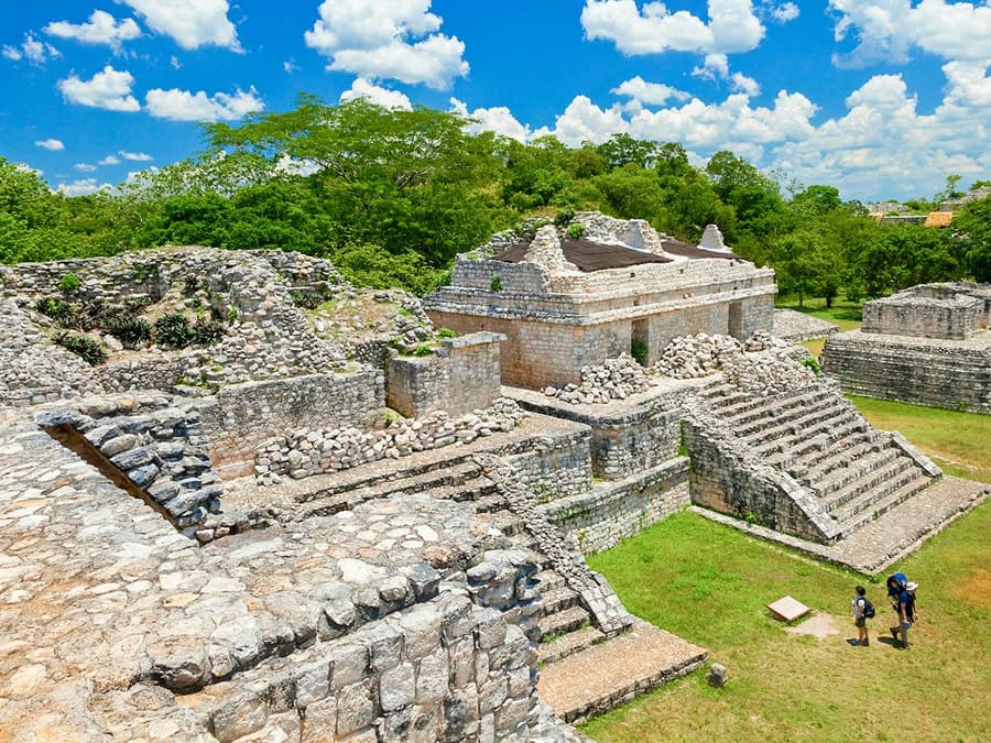 From Playa del Carmen: Chichén Itzá, Ekʼ Balam & Cenote Tour with Lunch (Without Taxes)