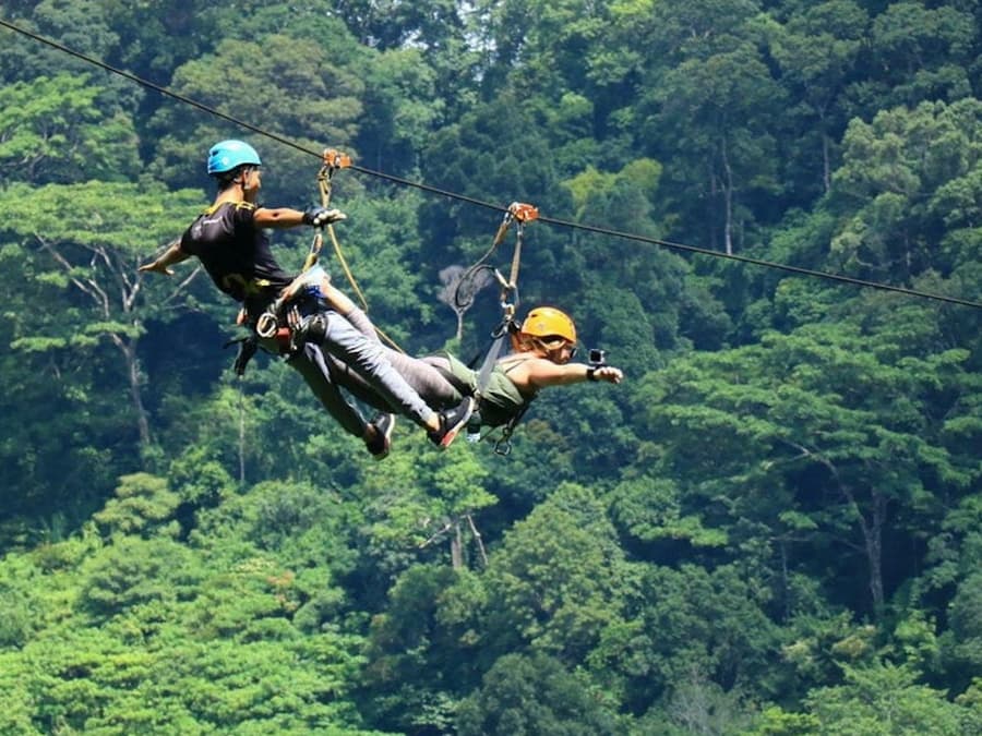 Phuket: Flying Hanuman Zipline with Hotel Transfer