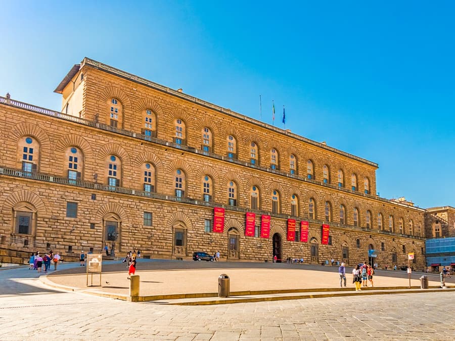 Időpontra szóló belépőjegyek a Pitti-palotába