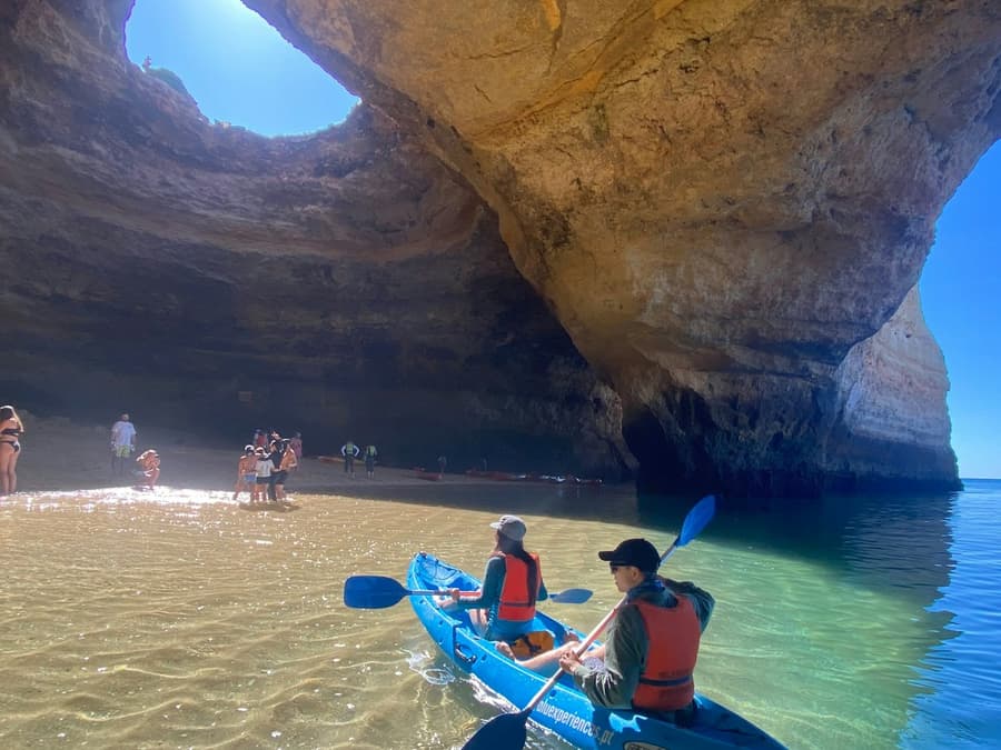 Benagil Cave: Kayak Experience from Benagil Beach