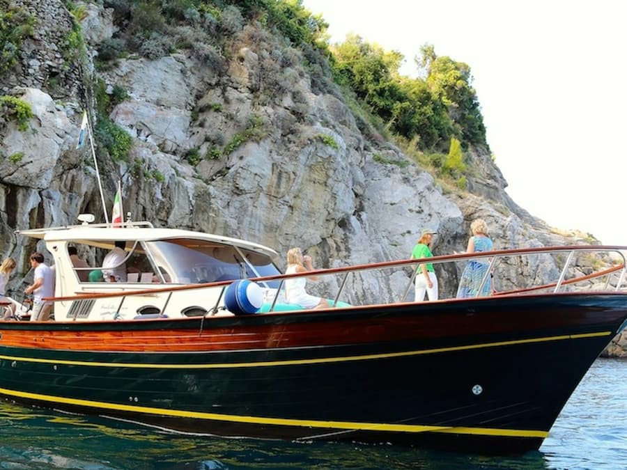 Amalfi & Positano: Small-Group Boat Tour from Naples