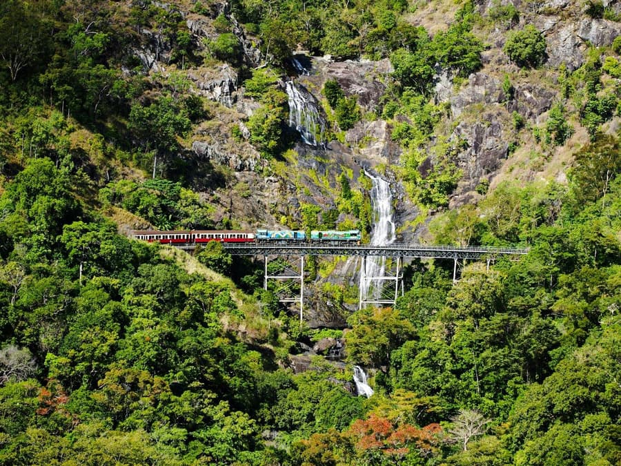 Desde Port Douglas: Tour Guiado en Tren y Autobús con Traslados