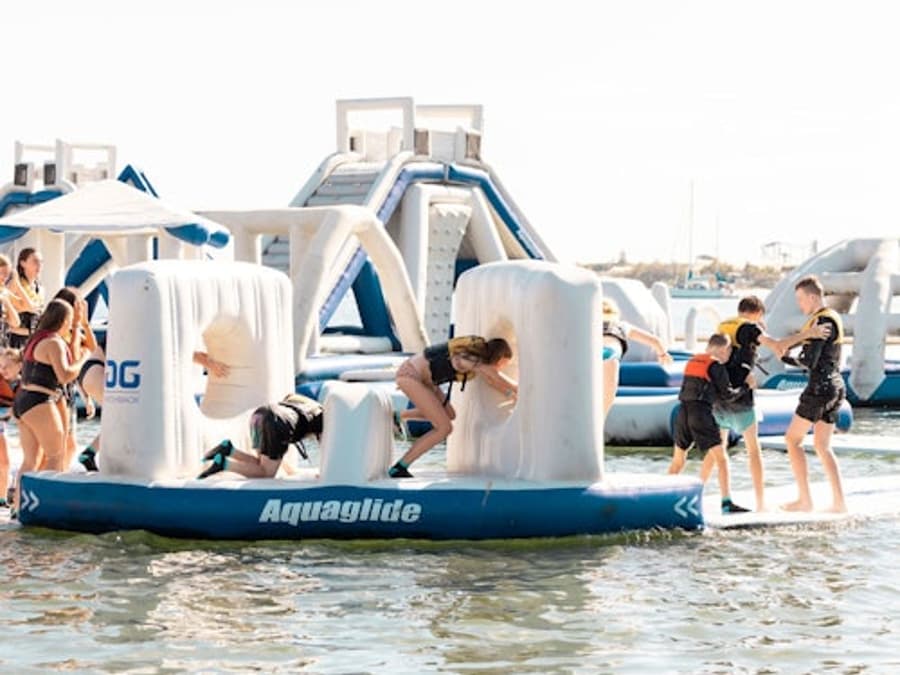 Gold Coast Aqua Park Southport: Inflatable Water Park Session