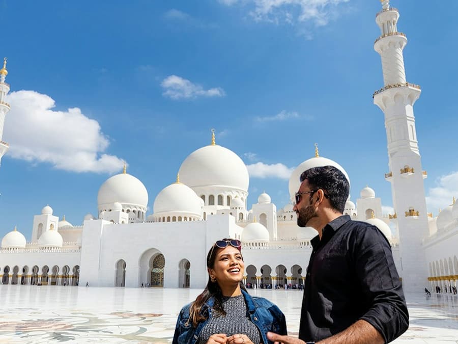 Abu Dhabi & Qasr Al Watan: Afternoon Guided City Tour + Transfers