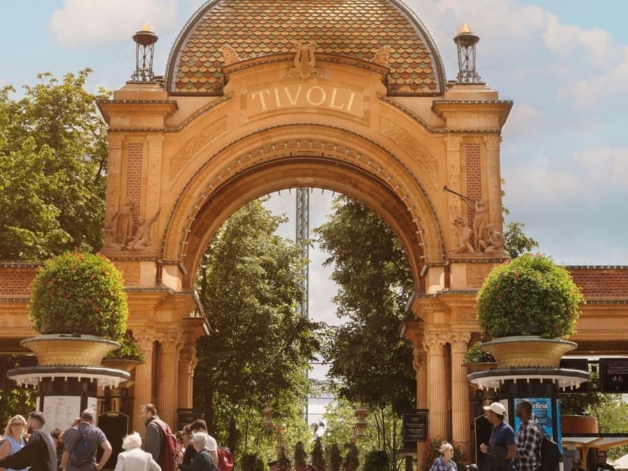 Tivoli Gardens Entrance + Ride Pass Combo