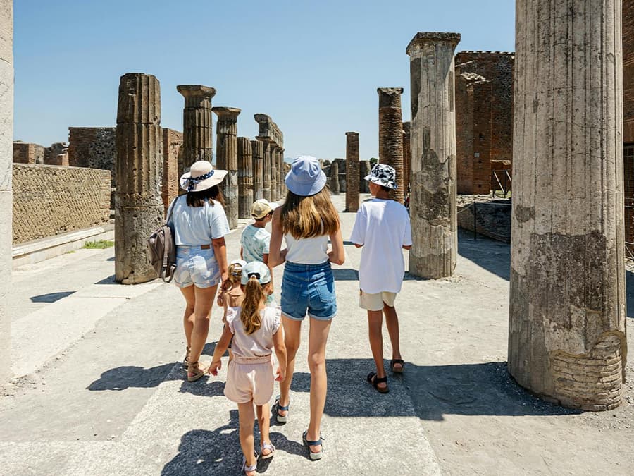 From Sorrento: Pompeii Tickets with Round-Trip Transfers