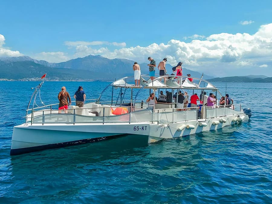 From Tivat: Blue Cave & Our Lady of The Rock Full-Day Boat Tour