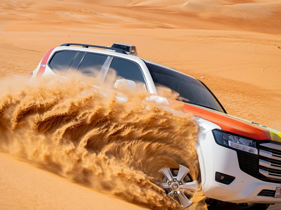 Abu Dhabi: Guided Liwa Desert Safari + Roundtrip Transfer + Lunch