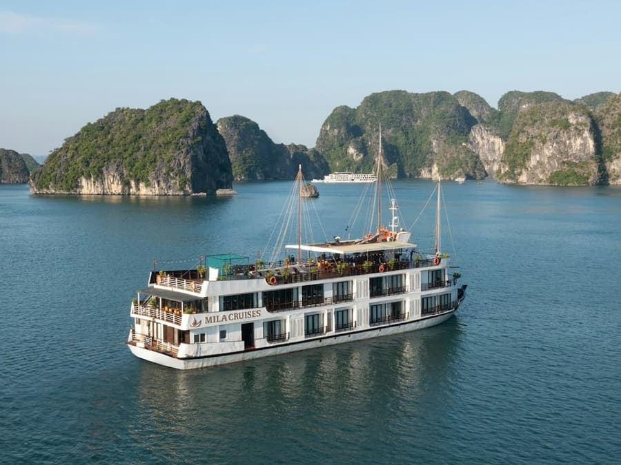 Ha Long Bay: 2D1N Mila Cruise + Sung Sot & Ti Top + Meals + Optional Transfer