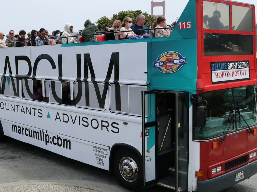 San Francisco: Hop-on Hop-off Downtown City Tour