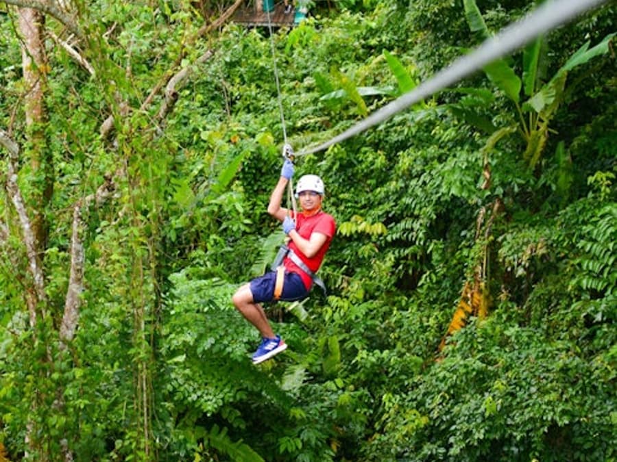 Пхукет: Входной билет в парк приключений и зиплайнов Jungle Xtrem + трансферы