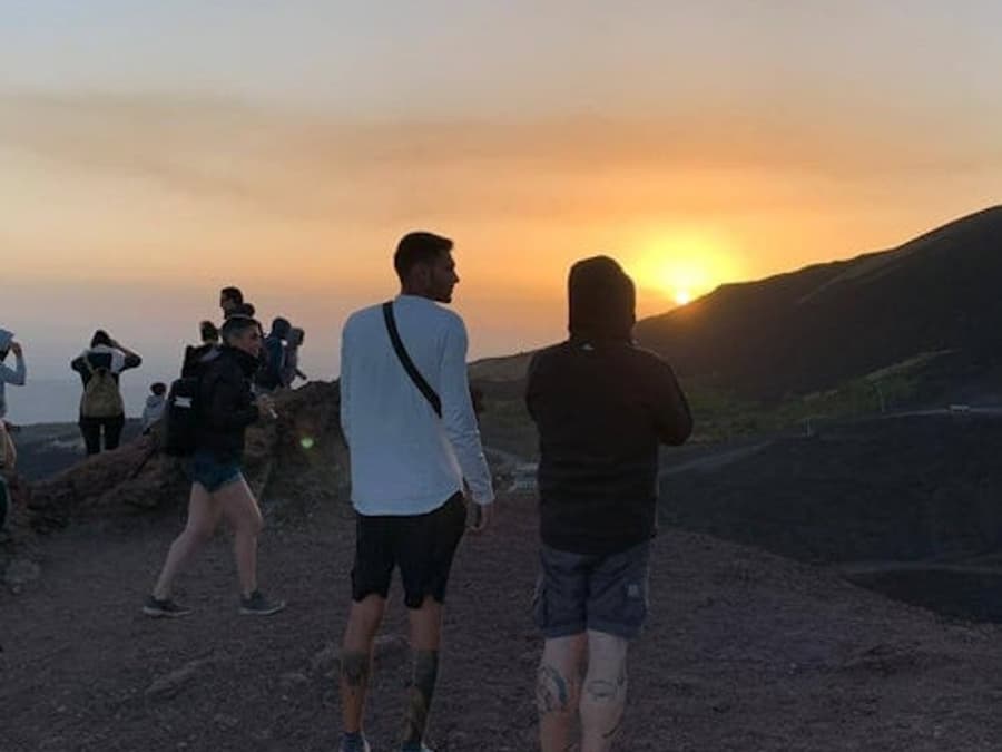 Etna Solnedgang Jeep Tur