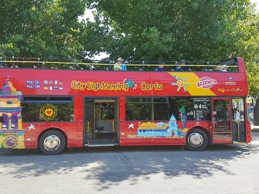City Sightseeing: Corfu Hop-on Hop-off Bus Tour