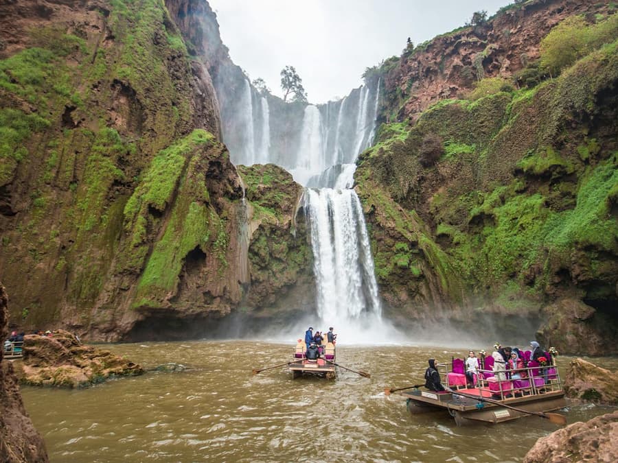 From Marrakesh: Full-Day Ouzoud Waterfalls Guided Hike with Boat Ride