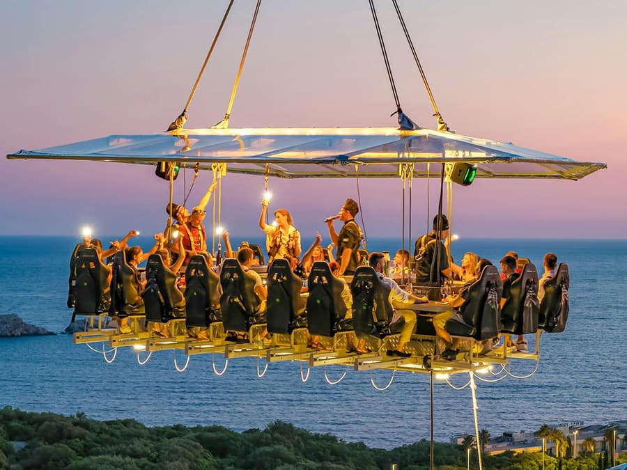 Dubrovnik: Dinner in the Sky