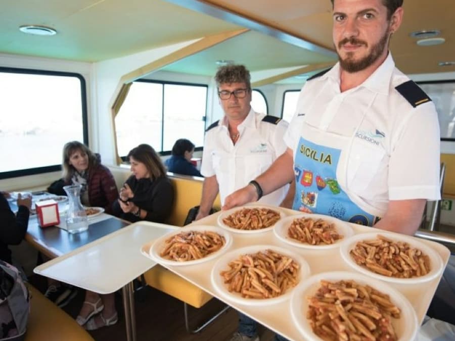Trapani: Mini-Cruise to Favignana and Levanzo + Lunch