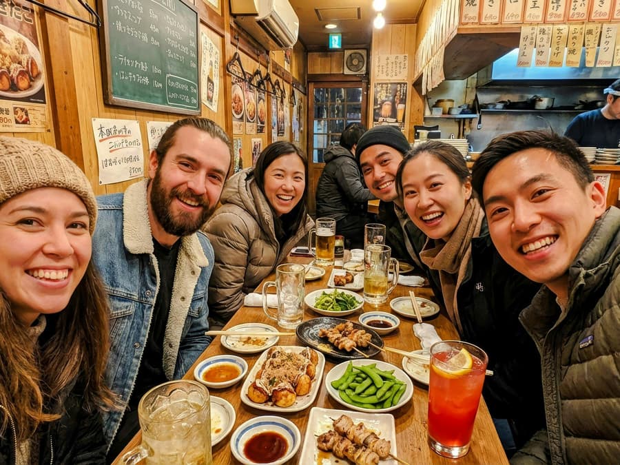 Osaka Food Tour With 15 Dishes & 3 Drinks Across 5 Local Eateries