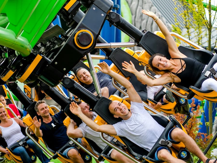 Energylandia: Full-Access Ticket + Roundtrip Transport from Krakow