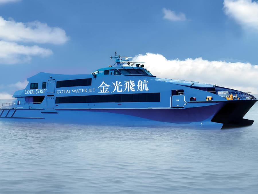 Cotai Water Jet Tickets: Macau Taipa Ferry Terminal to Hong Kong–Macau Ferry Terminal